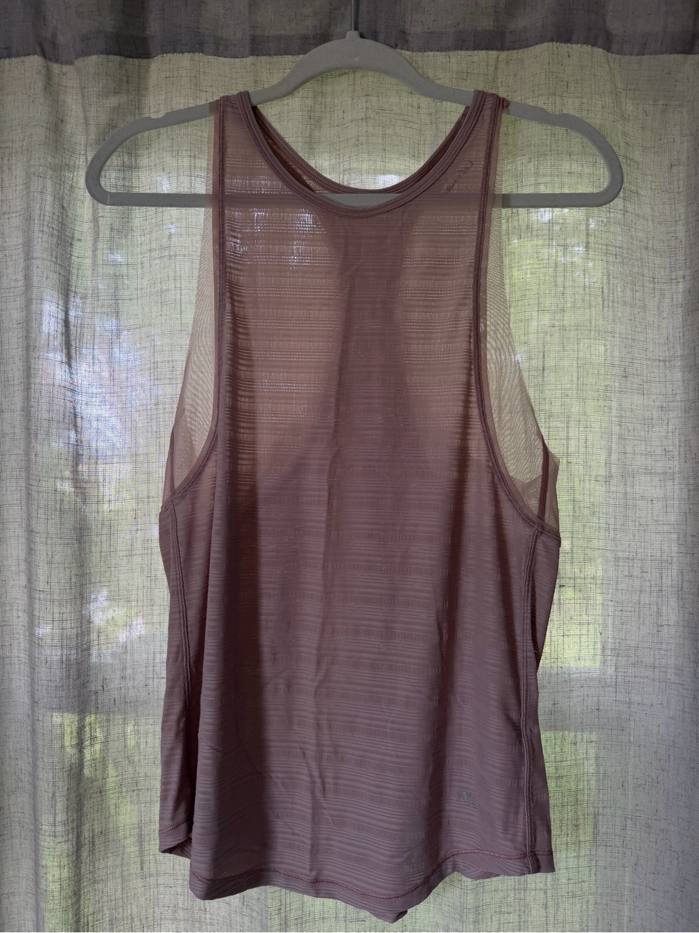 Light Mauve Strappy Workout Tank